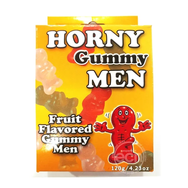 Horny Gummy Men Fruit Flavored Gummies - 4.23 oz