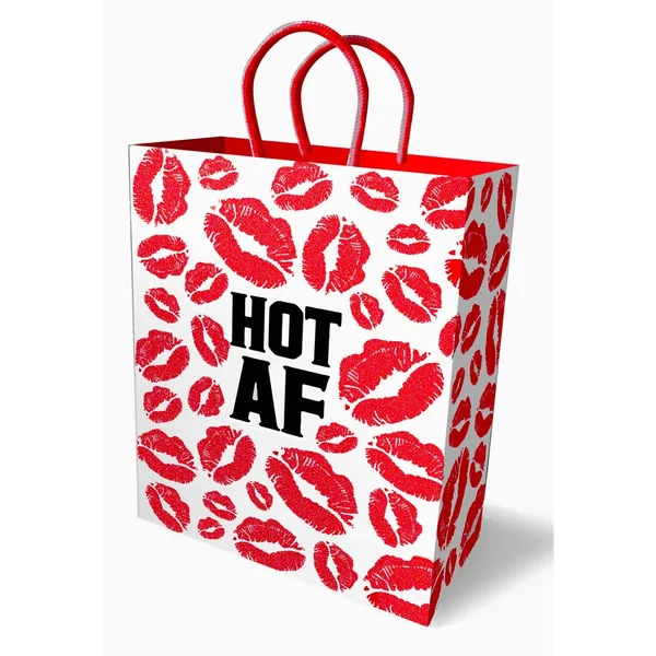 Hot AF Gift Bag Red/White