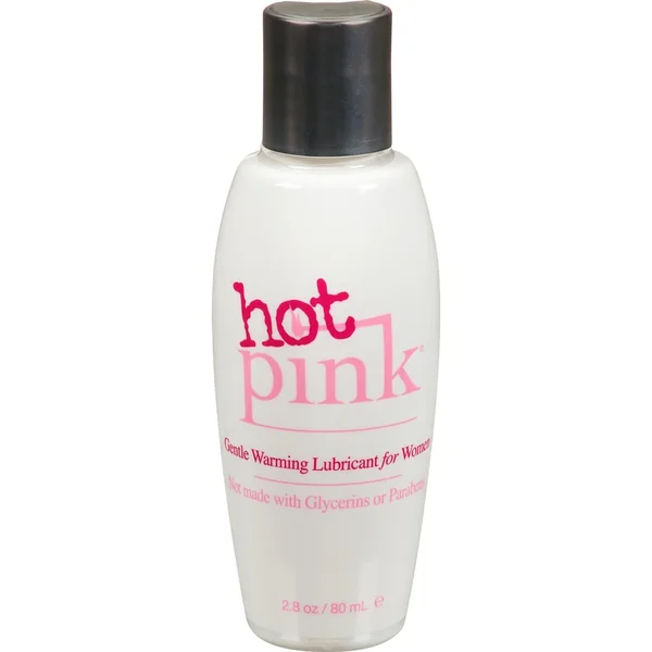 Hot Pink Water Based Warming Lubricant