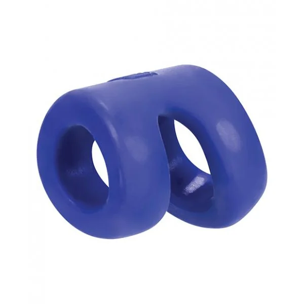Hunky Junk Connect Cock Ball Tugger Blue