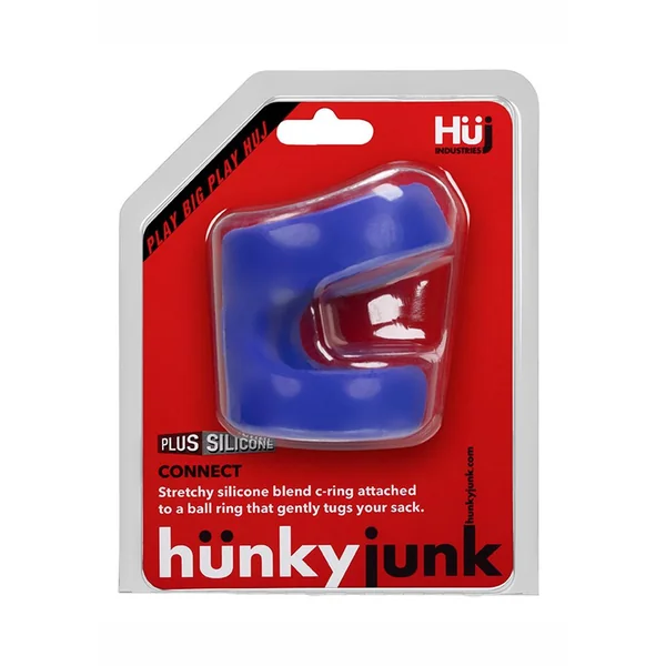Hunkyjunk Connect Silicone Ball Tugger Cock Ring