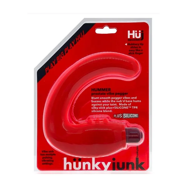 Hunkyjunk Hummer Silicone Vibrating Prostate Pegger