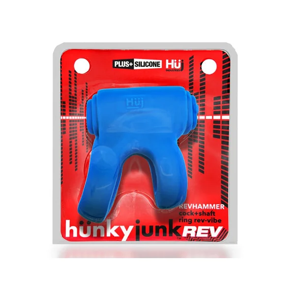Hunkyjunk Revhammer Cock & Shaft Ring with Bullet Vibrator