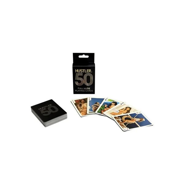Hustler 50 Full Nude Playing Cards