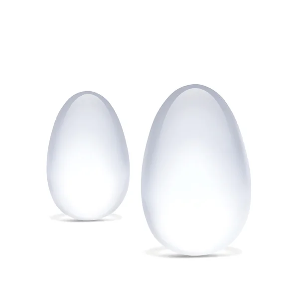 Hustler Glass Yoni Eggs 2-piece Borosilicate Glass Kegel Exercise Set