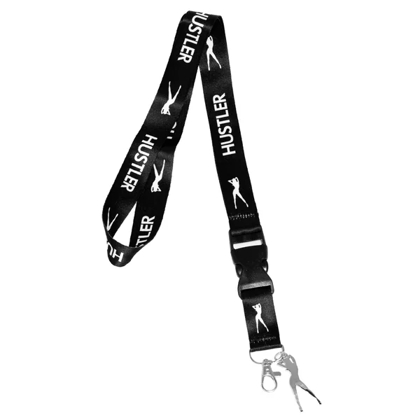 HUSTLER Lanyard w/Charm