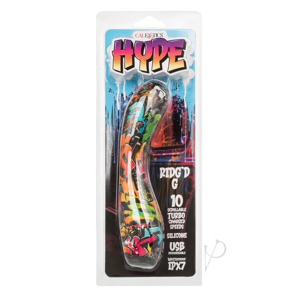 Hype Ridg`d G Vibrator - Multicolor