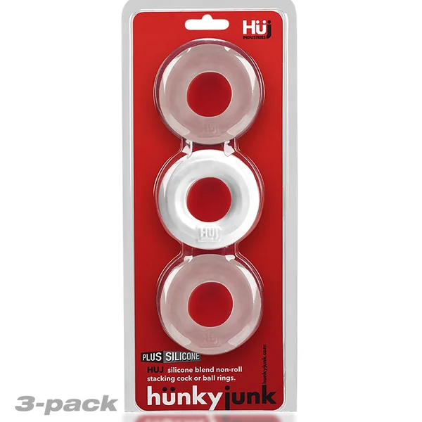 Hünky Junk - HUJ C-Ring - 3-Pack (White Ice)