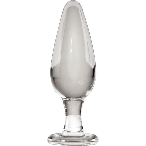 Icicles No 26 Glass Anal Plug Clear 4.63 Inch