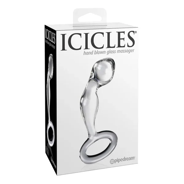 Icicles No 46 Glass Anal P-Spot Plug