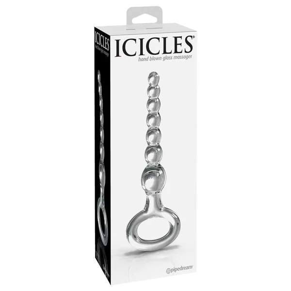 Icicles No 67 Beaded Glass Anal Probe