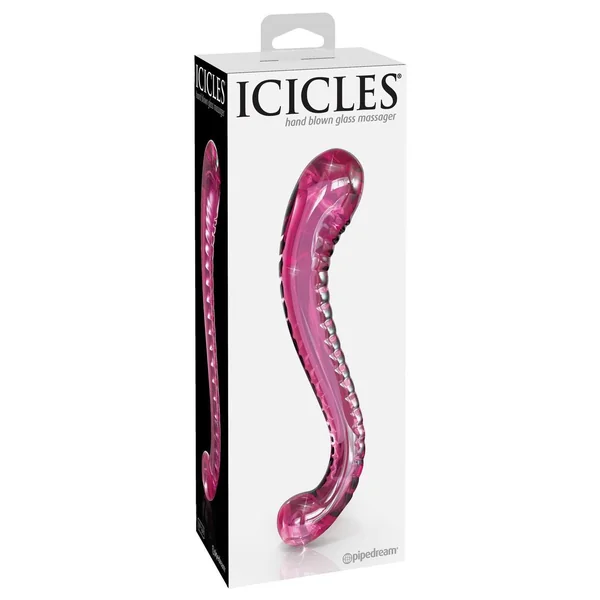 Icicles No 69 Textured G-Spot Glass Probe