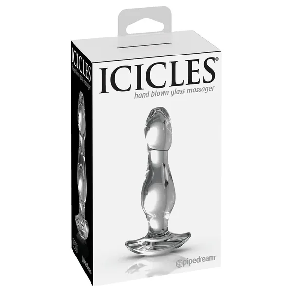 Icicles No 72 Glass Anal Plug