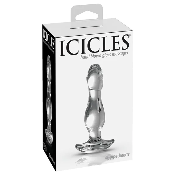 Icicles No 72 Glass Anal Plug