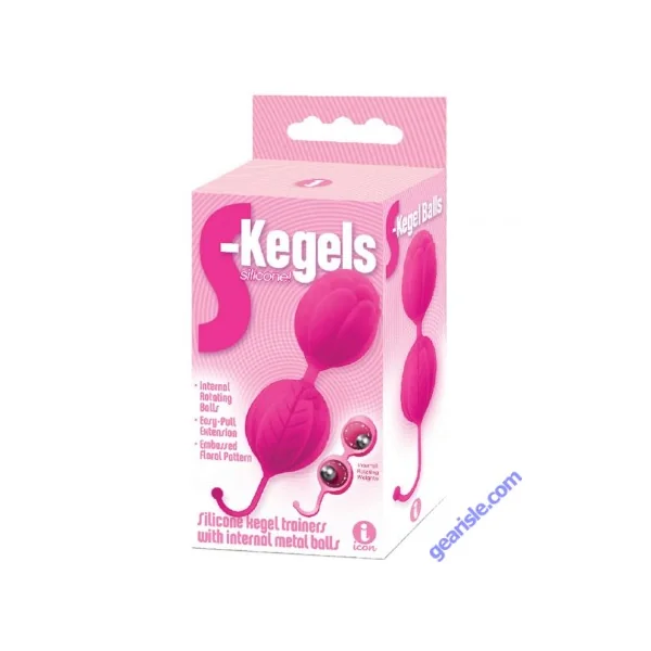 Icon The 9's S Kegels Silicone Kegel Balls Internal Rotating Balls