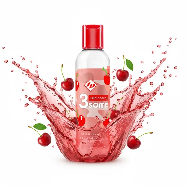 ID 3some Wild Cherry 3 In 1 Lubricant 118ml