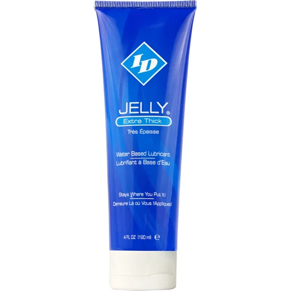 ID Jelly Extra Thick Water Based Lubricant 4 Ounce Travel Tube