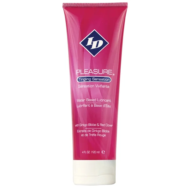 ID Pleasure Waterbased Tingling Lubricant - 4 oz Tube