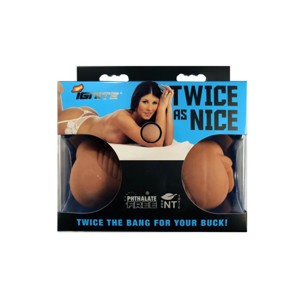 Ignite Twice As Nice Stroker, Caramel