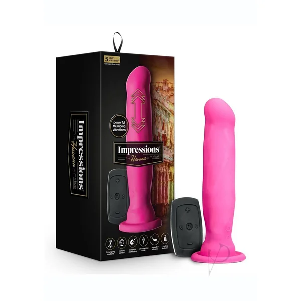 Impressions Havana Rechargeable Silicone Vibrator - Pink