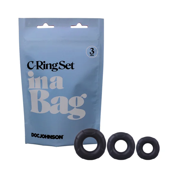 In A Bag C-ring Set Black