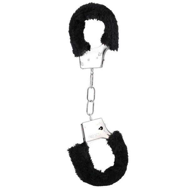 In a Bag Furry Handcuffs – Black