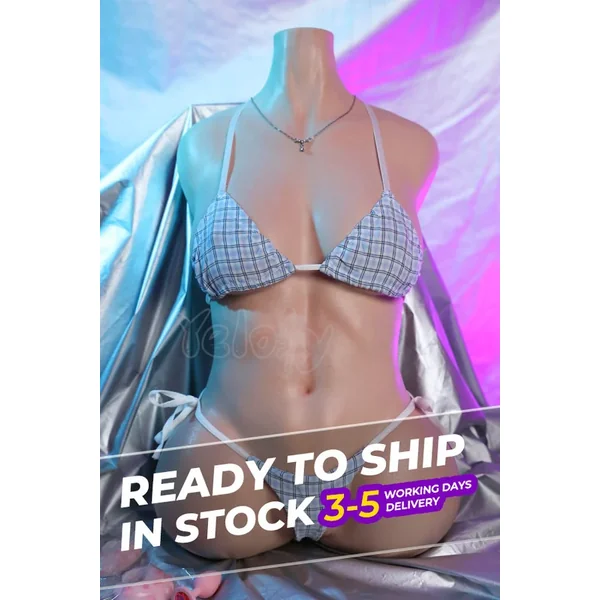 In Stock – Yuki: 41LB Ultra Realistic Silicone Torso Sex Doll B7 Masturbator