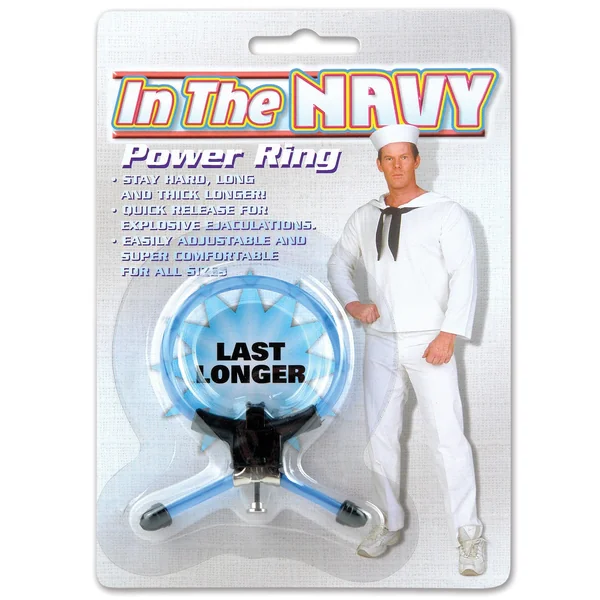 In the Navy Power Ring - Blue