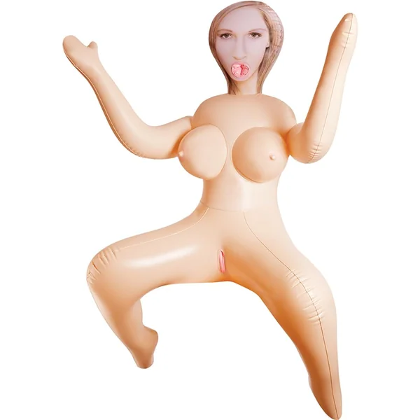 Inflatable Love Doll Rebekah Waterproof Flesh