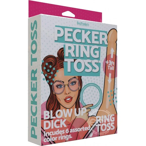 Inflatable Pecker Ring Toss Game