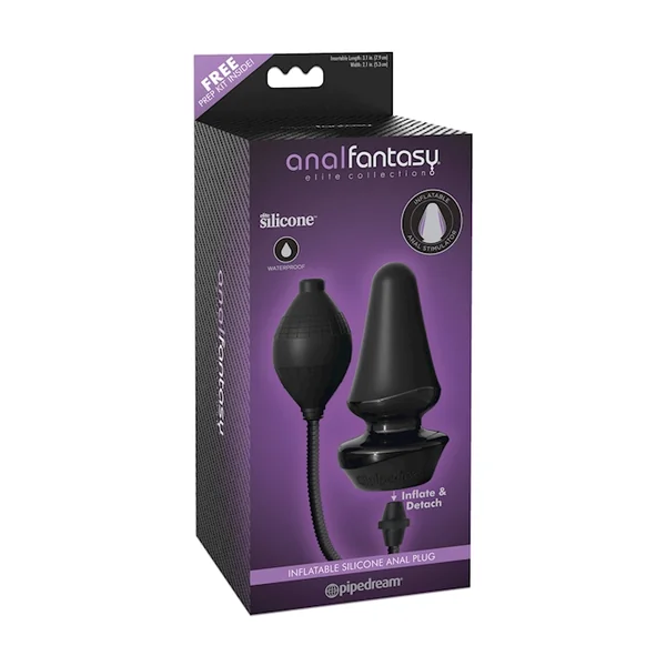 INFLATABLE SILICONE BUTT PLUG – 5 INCH