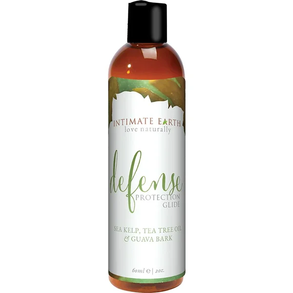 Intimate Earth Defense Protection Glide Sea Kelp, Tea Tree Bark and Guava Bark 2 Ounce