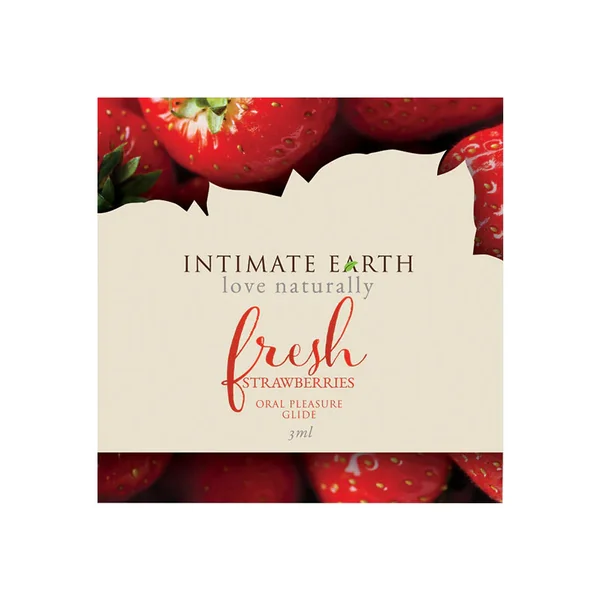 Intimate Earth Fresh Strawberries Pleasure Glide