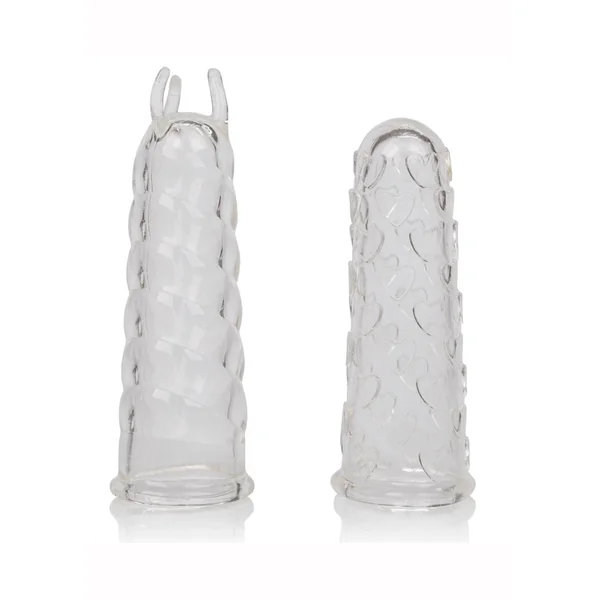 Intimate Play Finger Teasers Silicone Finger Massagers – Clear
