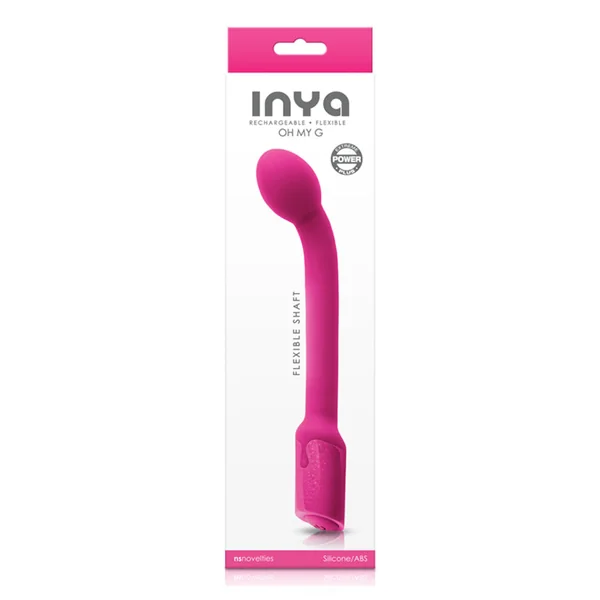 Inya Oh My G G-spot Vibrator Rechargeable Pink