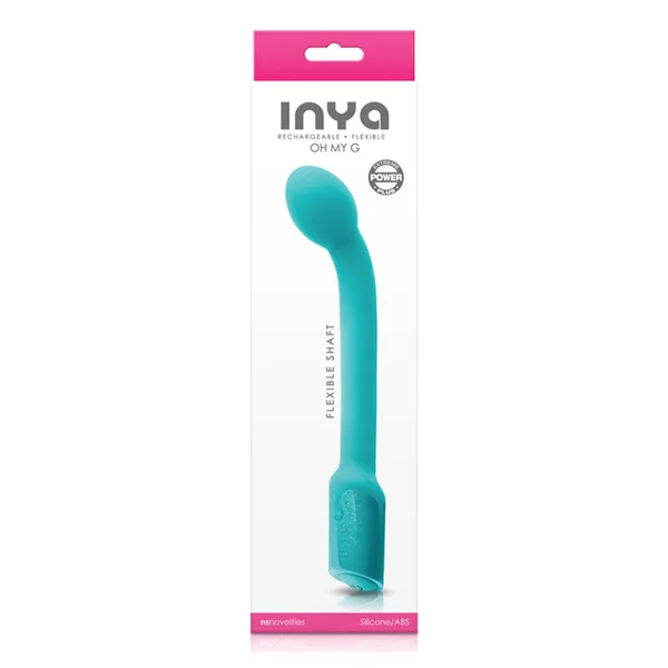 Inya Oh My G G-spot Vibrator Rechargeable Teal