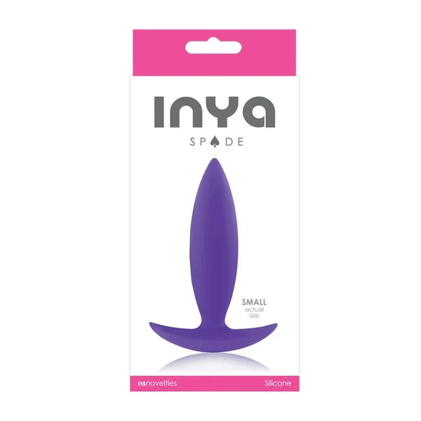 Inya Spades Small Butt Plug Purple