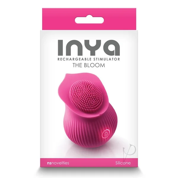 Inya The Bloom Rechargeable Silicone Clitoral Stimulator - Pink