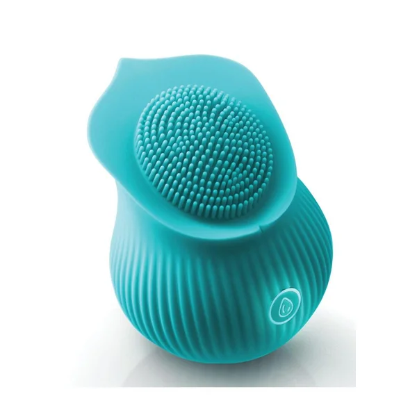 Inya The Bloom Rechargeable Silicone Clitoral Stimulator – Teal