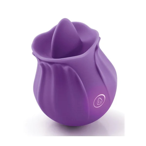 Inya The Kiss Rechargeable Silicone Clitoral Stimulator – Purple