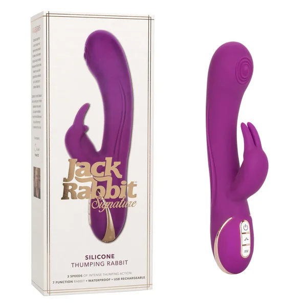 Jack Rabbit Signature Silicone Thumping Rabbit – Luxury Vibrator