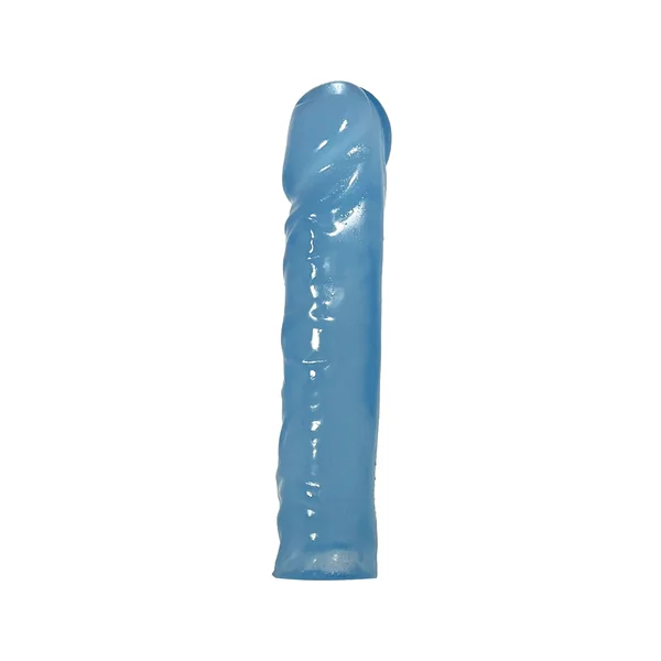 Jelly Pleasures 8" Dildo - Blue