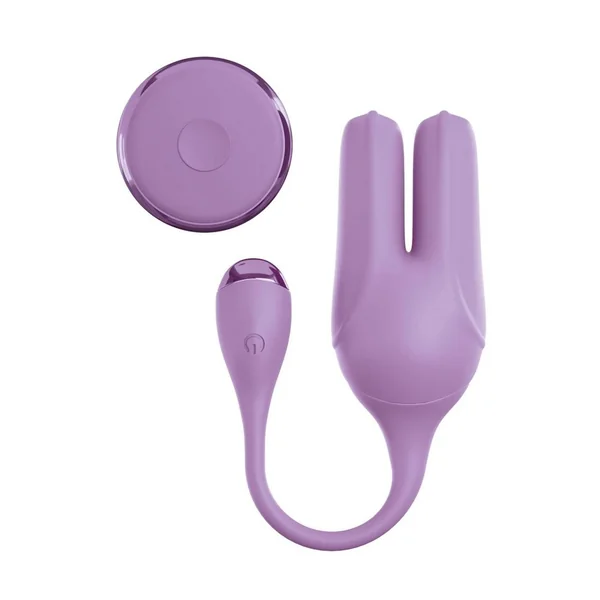 JimmyJane Form 2 Kegel Rechargeable Silicone Stimulator with Remote Control – Purple
