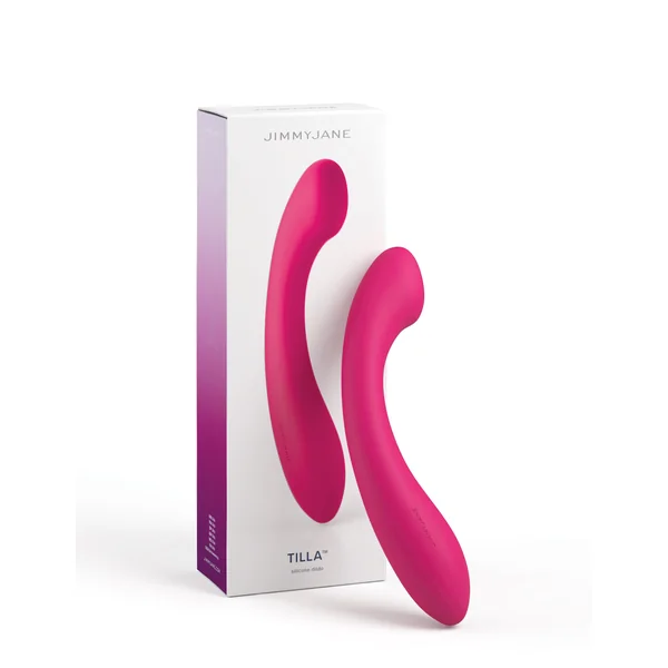 Jimmyjane Tilla Silicone Dildo Fucshia