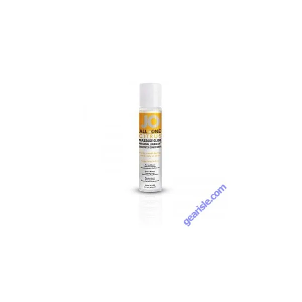 JO All In One Citrus Massage Glide Personal Lubricant 1.oz