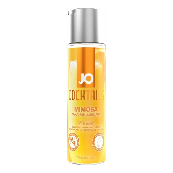 JO Cocktails Water Based Flavored Lubricant - Mimosa 2oz