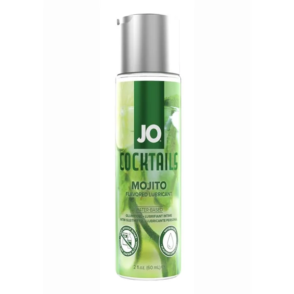 JO Cocktails Water Based Flavored Lubricant - Mojito 2oz