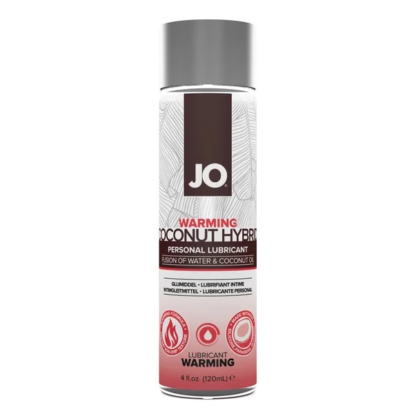 JO Coconut Hybrid - Warming - Lubricant 4 floz / 120 mL