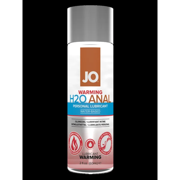 JO H2O Anal – Warming – Lubricant 2 floz / 60 mL