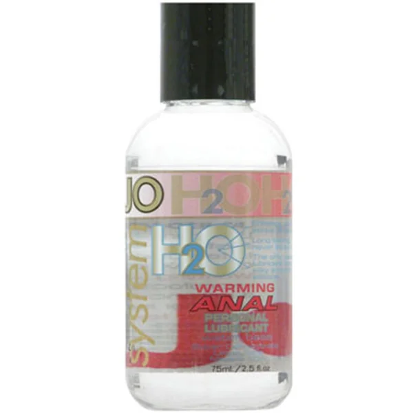 Jo H2O Warming Anal Water Based Lubricant 4 Ounce